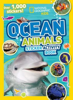 National Geographic Kids Ocean Animals Sticker Activity Book