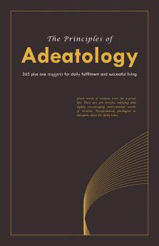 The Principles of Adeatology