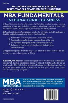 MBA Fundamentals International Business