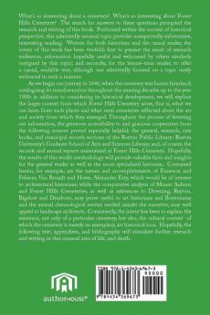 Unlikely Icon: The Art Culture and Philosophy of Forest Hills Cemetery Boston: A Nineteenth Century Symbol of American Values