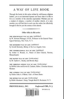 The Presbyterian Way of Life