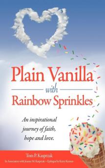 Plain Vanilla with Rainbow Sprinkles