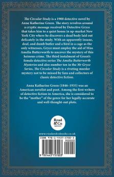 The Circular Study: Amelia Butterworth - Volume 3: 10 (MR Gryce)