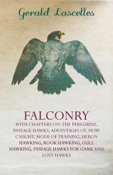 Falconry - With Chapters On: The Peregrine Passage Hawks Advantages Of How Caught Mode Of Training Heron Hawking Rook Hawking Gull Hawking Passage Hawks For Game And Lost Hawks