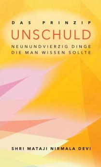 Das Prinzip Unschuld