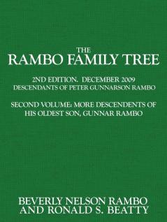 The Rambo Family Tree Volume 2