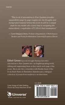 Annotations to T.S. Eliot's Four Quartets
