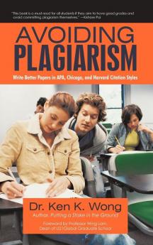 Avoiding Plagiarism