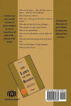 The Laws of the Bosses