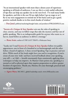 Secrets of a Unique & Sexy Speaker