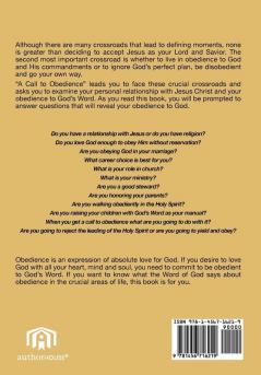 A Call to Obedience