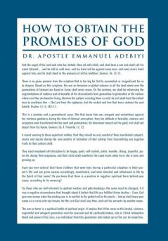 How to Obtain the Promises of God