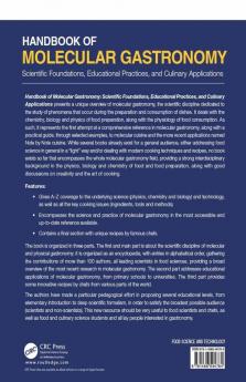 Handbook of Molecular Gastronomy