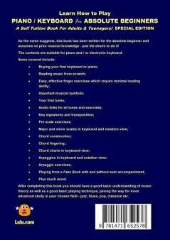 Learn How to Play Piano / Keyboard For Absolute Beginners