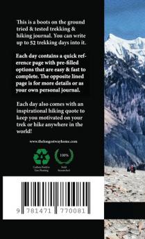 Trekking and Hiking Journal