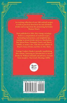 Stuart's Fancy Drinks and How to Mix Them - Containing Clear and Practical Directions for Mixing all Kinds of Cocktails Sours Egg Nog Sherry ... Pousse Cafes Invalids' Drinks Etc. Etc.
