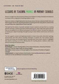 Lessons in Teaching Phonics in Primary Schools
