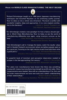 World Class Manufacturing: The Next Decade: Building Power Strength and Value