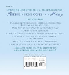 Finding the Right Words for the Holidays: Festive Phrases to Personalize Your Holiday Greetings & Newsletters