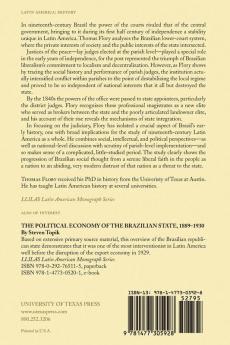 Judge and Jury in Imperial Brazil 1808-1871
