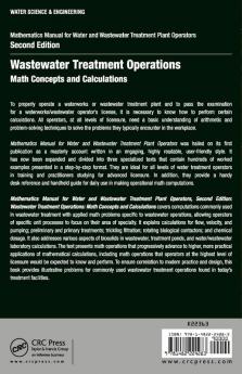 Mathematics Manual for Water and Wastewater Treatment Plant Operators: Wastewater Treatment Operations