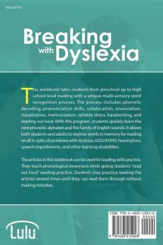 Breaking With Dyslexia