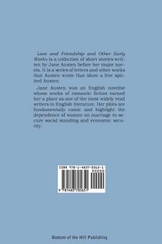Love and Friendship and Other Early Works