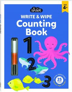 Junior Explorers Write and Wipe: CountingBook