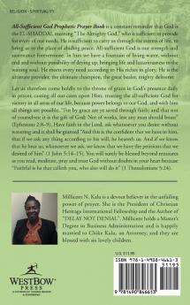 All-Sufficient God Prophetic Prayer Book Daily in His Presence