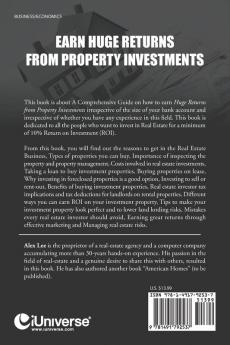Earn Huge Returns from Property Investments