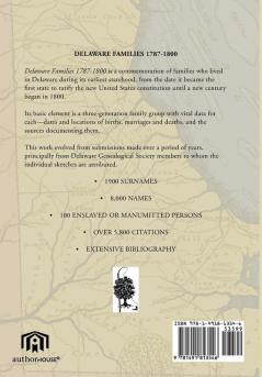 Delaware Families 1787-1800