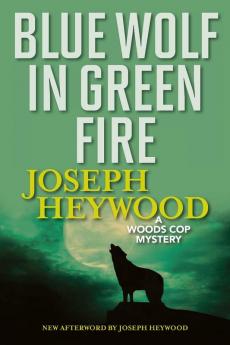 Blue Wolf In Green Fire