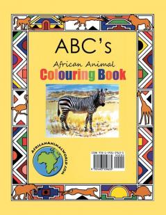 ABC's Colouring Book from the Wilds of Africa