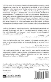 New Wine Tastings: Theological Essays of Cultural Engagement