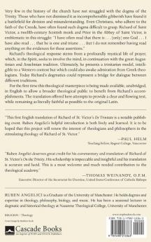 Richard of Saint Victor On the Trinity: English Translation and Commentary