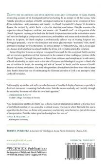 Redescribing God: The Roles of Scripture Tradition and Reason in Karl Barth's Doctrines of Divine Unity Constancy and Eternity: 121 (Princeton Theological Monograph)