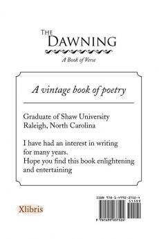 The Dawning: A Book of Verse