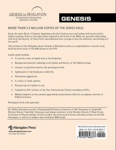 Genesis to Revelation: Genesis Leader Guide: A Comprehensive Verse-By-Verse Exploration of the Bible