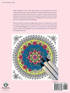 Coloring into Serenity Mandalas