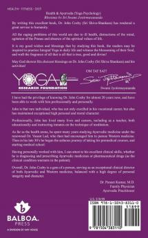 Mind Ayurveda and Yoga Psychology
