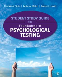 Student Study Guide for Foundations of Psychological Testing