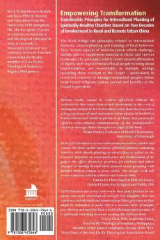 Empowering Transformation: Transferable Principles for Intercultural Planting of Spiritually-healthy Churches (Regnum Studies in Mission)