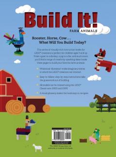 Build It! Farm Animals: Make Supercool Models with Your Favorite LEGO® Parts: 8 (Brick Books)