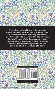 The Civilization of the Renaissance in Italy