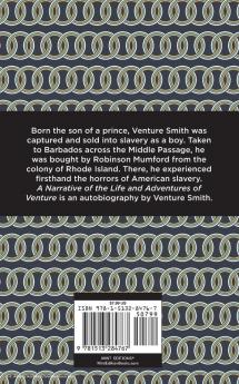 A Narrative of the Life and Adventure of Venture