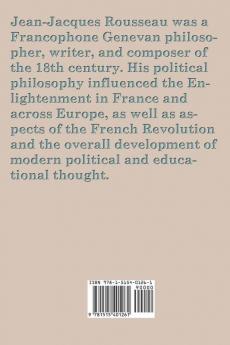 The Confessions of Jean Jacques Rousseau