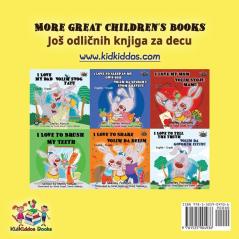 I Love to Eat Fruits and Vegetables (English Serbian Bilingual Book Latin alphabet) (English Serbian Bilingual Collection)