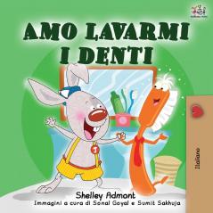 Amo lavarmi i denti: I Love to Brush My Teeth - Italian Edition (Italian Bedtime Collection)