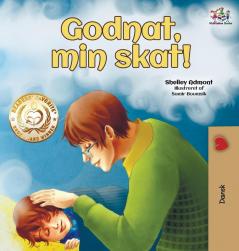 Godnat min skat!: Goodnight My Love! (Danish edition) (Danish Bedtime Collection)