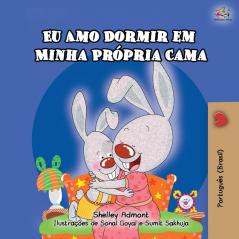 I Love to Sleep in My Own Bed (Portuguese Children's Book - Brazil): Brazilian Portuguese (Portuguese Bedtime Collection - Brazilian)